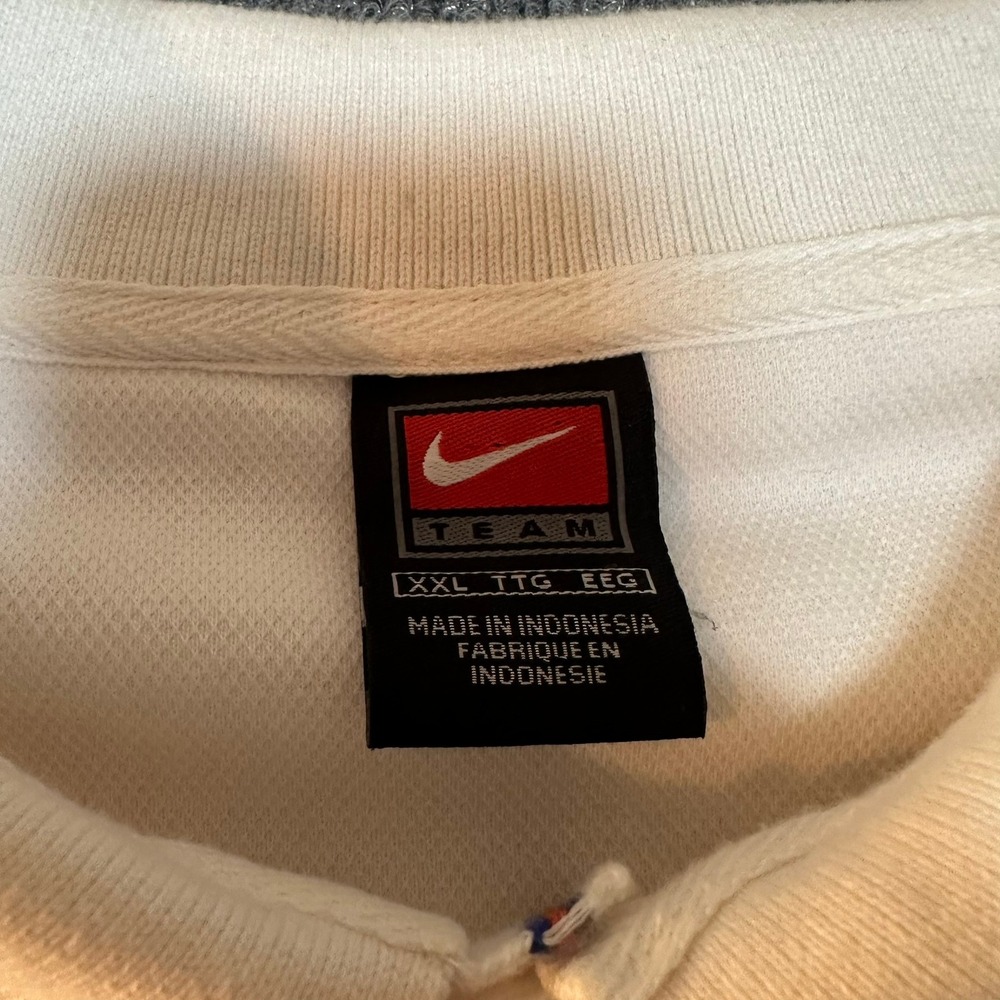 Nike Team Florida Gators Polo Shirt Mens XXL White Short Sleeve Embroidered NCAA - Picture 3 of 8